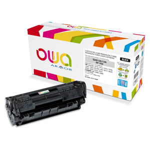 OWA Armor toner pre HP Laserjet P1566, 1601, 1602, 1603, 1604, 1605, 1606, 3200 strán, CE278A JUMBO, čierna/bla K15429OW