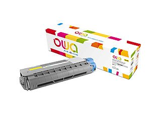 OWA Armor toner pre OKI C610, 6000 strán, 44315305, žltá/yellow K15982OW