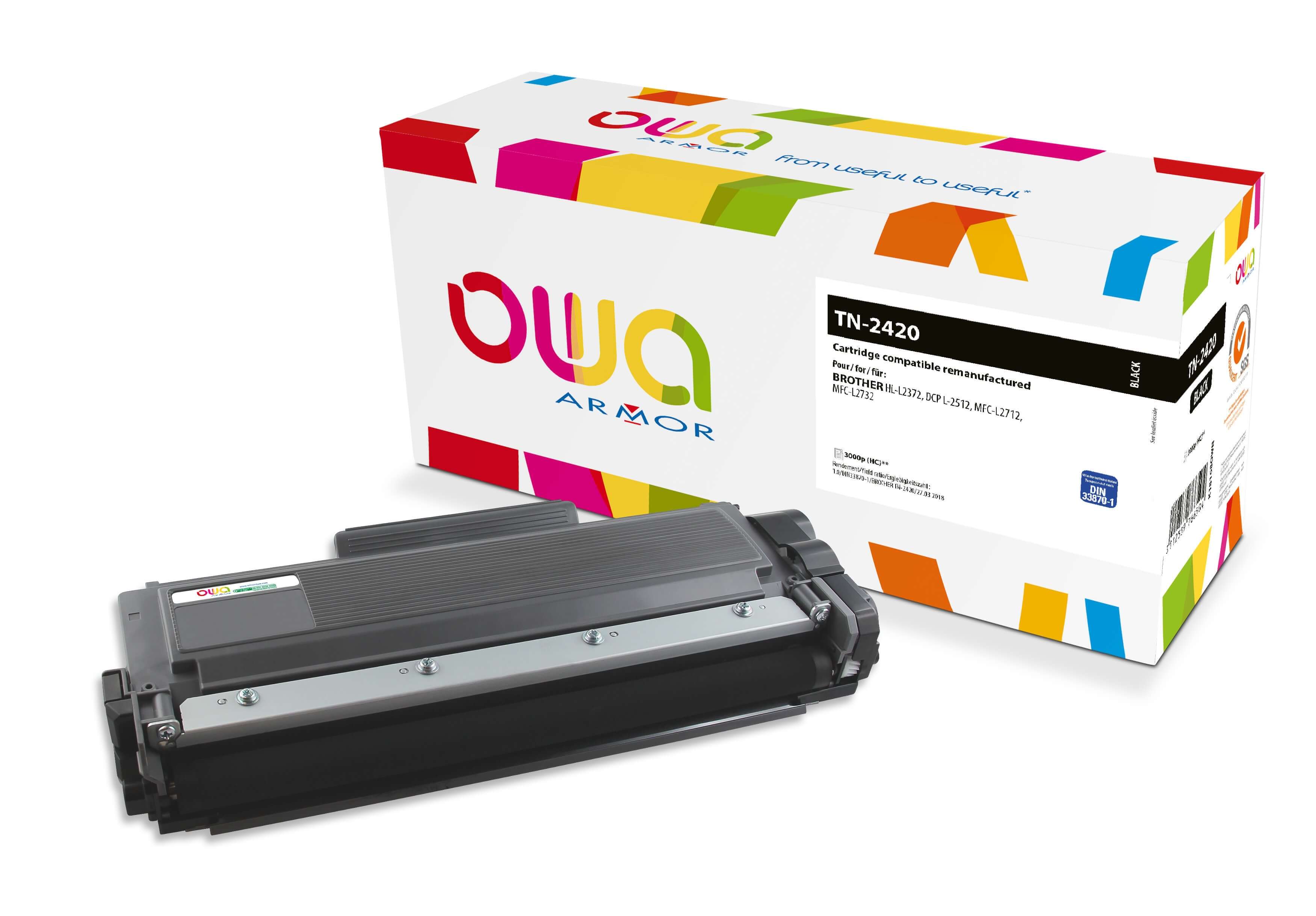 OWA Armor toner pro BROTHER TN-2421,černá/black K18871OW