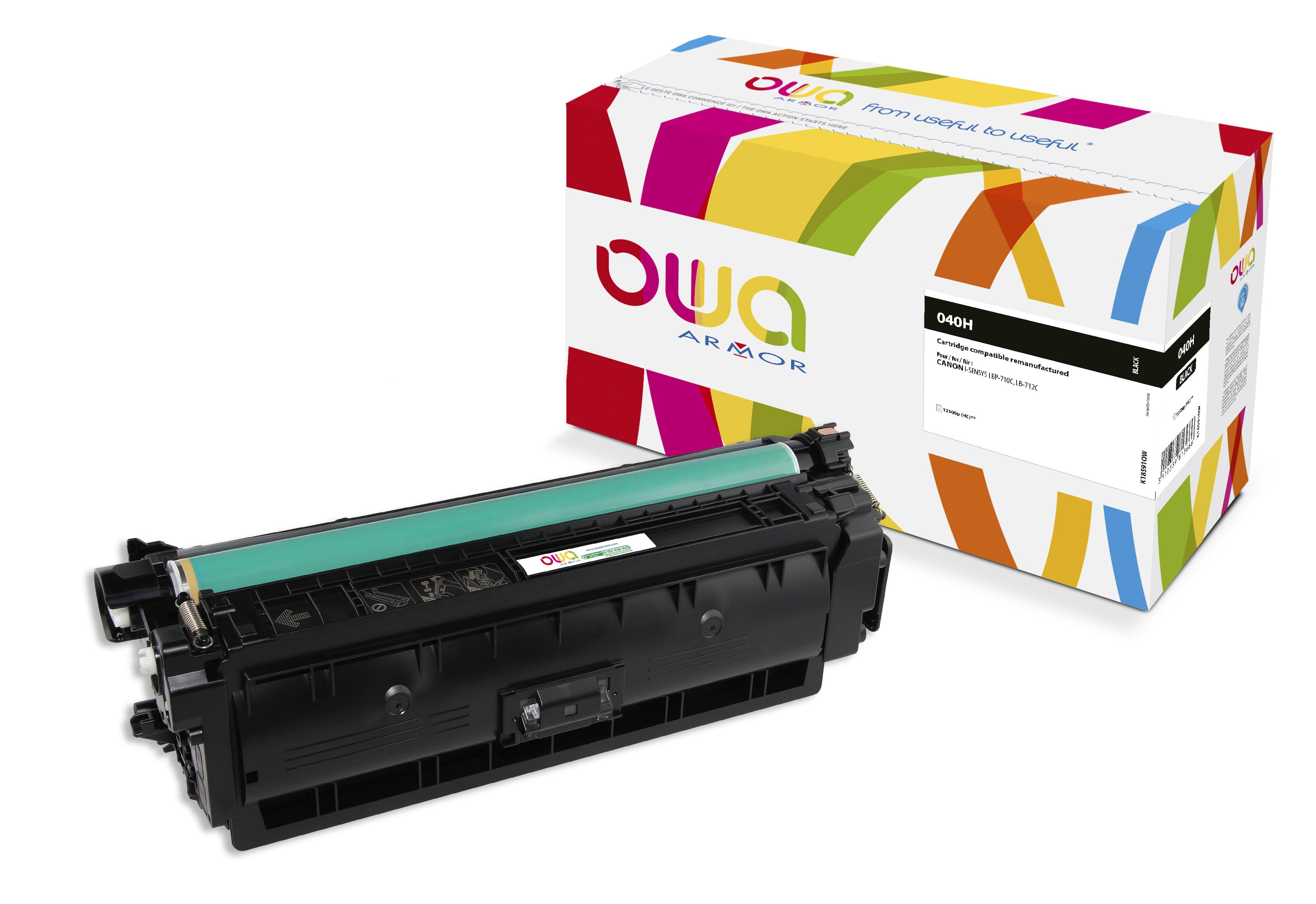 OWA Armor toner pro CANON CRG-040H BK,černá/black K18591OW