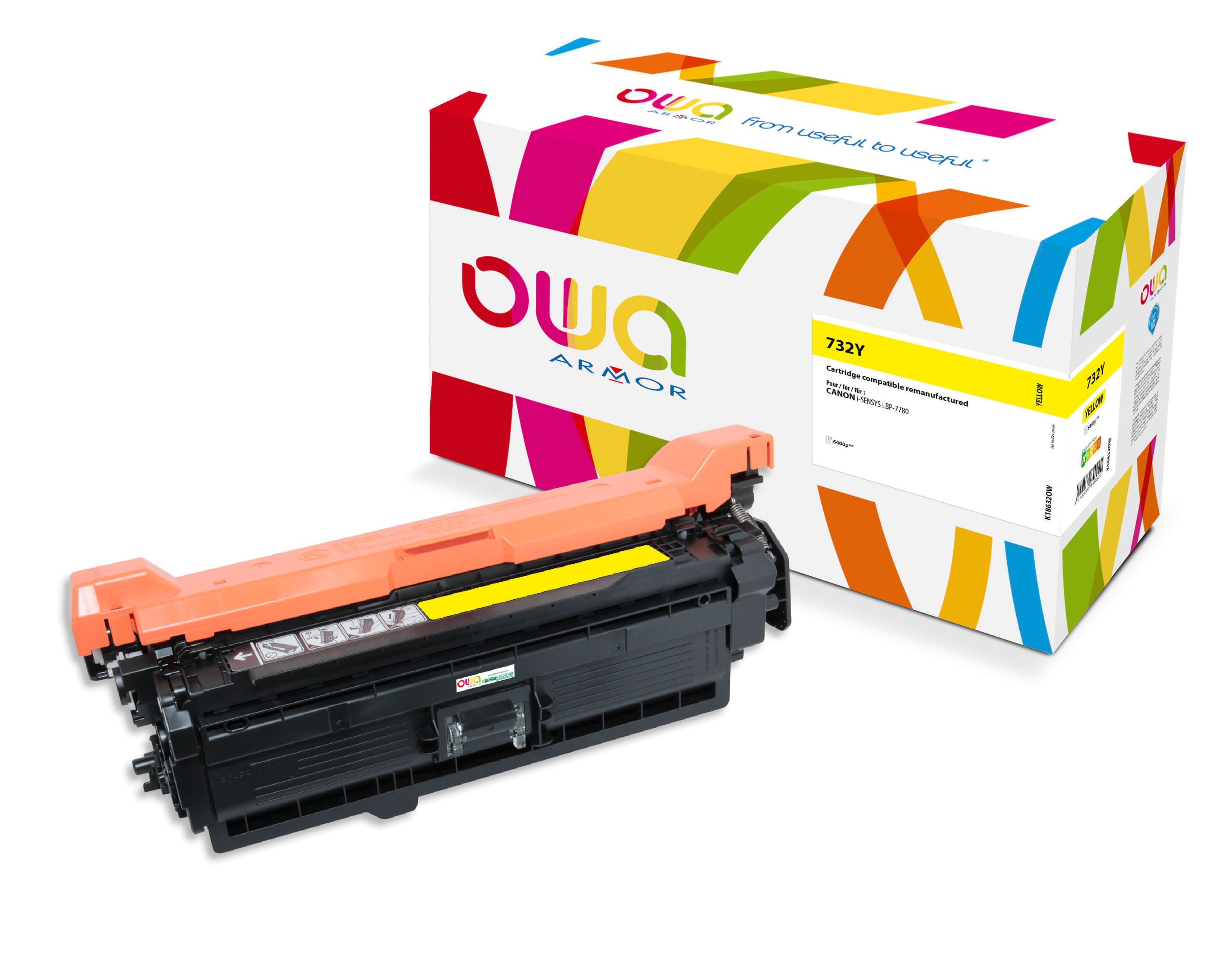 OWA Armor toner pro CANON CRG 732 Y,žlutá/yellow K18632OW