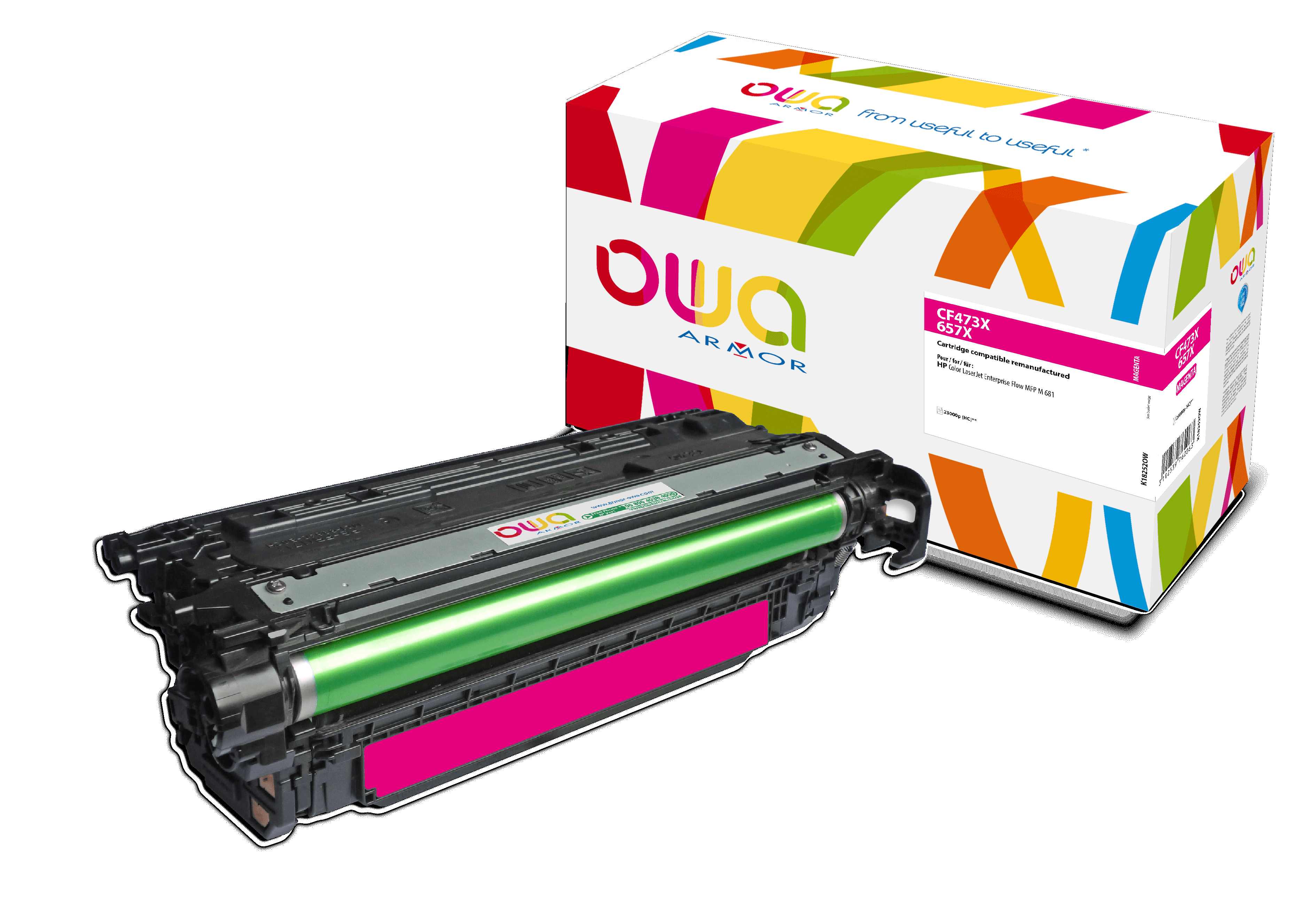 OWA Armor toner pro HP CF473X,červená/magenta K18252OW