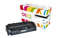 OWA Armor toner pro HP Laserjet P2050, P2055, 13000 stran, CE505X JUMBO, černá/black K18210OW