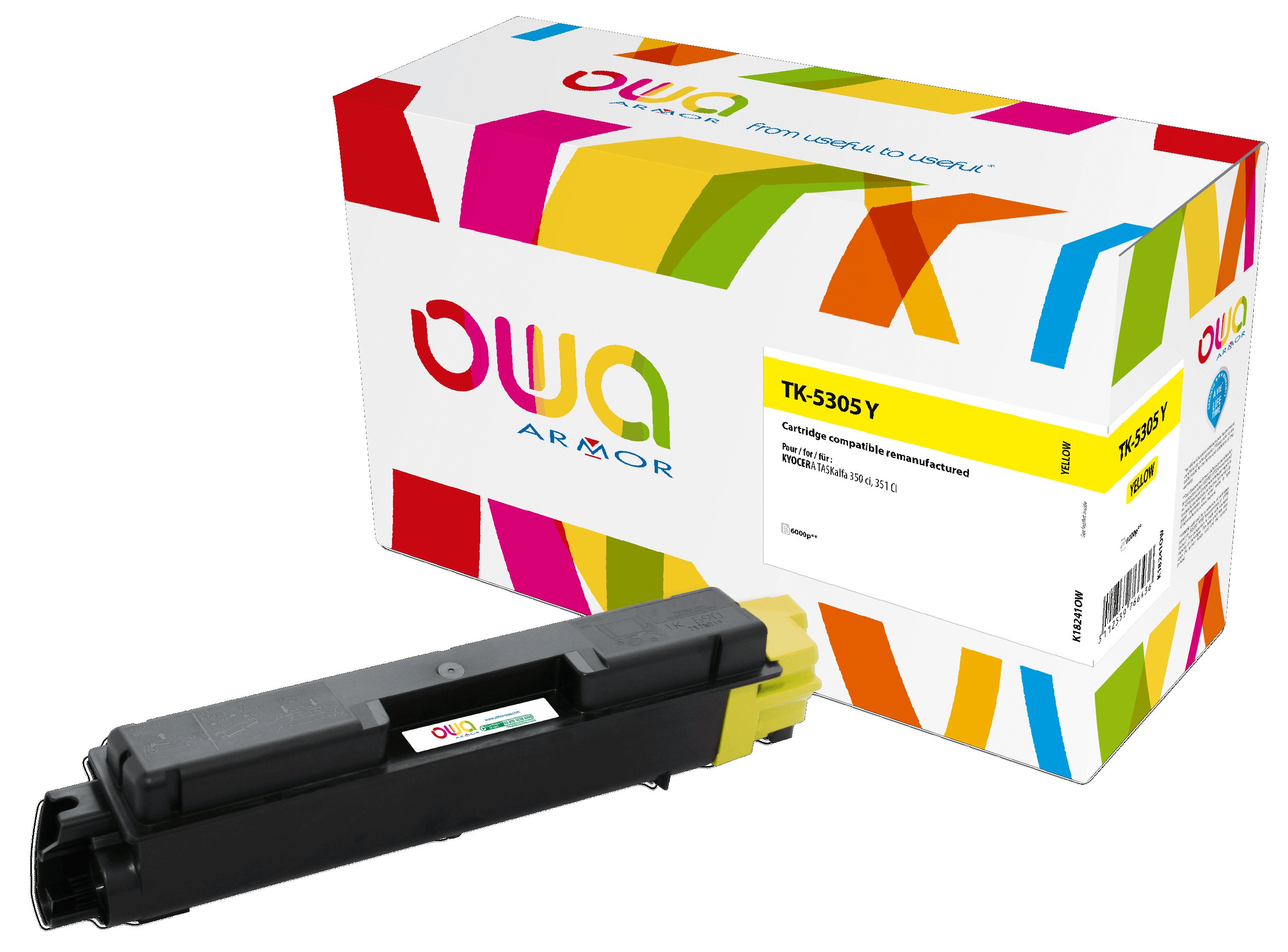 OWA Armor toner pro KYOCERA TK-5305Y,žlutá/yellow K18241OW