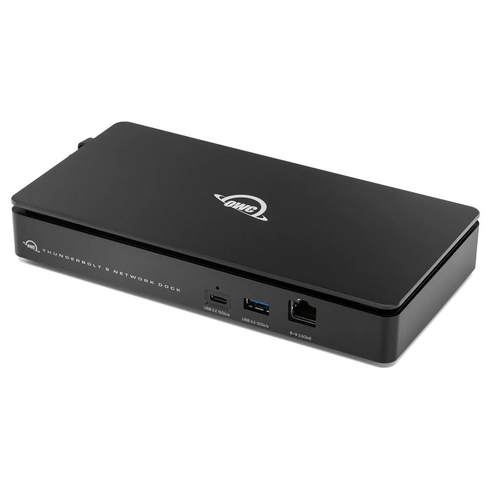 OWC Thunderbolt 5 Dual 10GbE Network Dock - Black OWCTB5DK11PD210G