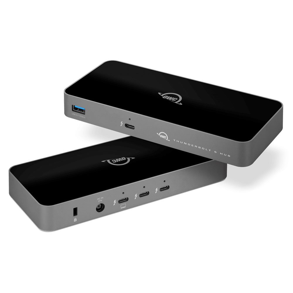 OWC Thunderbolt 5 Hub - Space Gray OW-TB5HUB5P