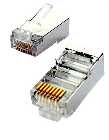 OXnet tienený konektor STP RJ45-8p8c,50µ" Au, drôt, Cat5, (100ks) P8-005-6