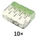 Páčková spojovacia svorka 4× 0,2–4 mm2, 10 ks 8592920154502