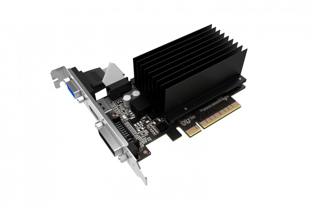 PALIT GeForce GT 710, 2GB SDDR3 (64 Bit), HDMI, DVI, D-Sub NEAT7100HD46H