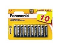 PANASONIC Alkalické baterie - Alkaline Power AA 1,5V balení - 10ks