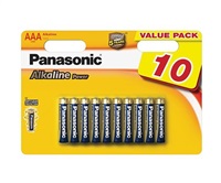 PANASONIC Alkalické baterie - Alkaline Power AAA 1,5V balení - 10ks 00261959