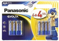PANASONIC Alkalické baterie - EVOLTA Platinum AAA 1,5V 8ks 00266445