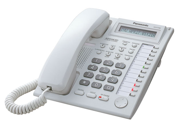 Panasonic analógový systémový telefón KX-T7730CE s displejom