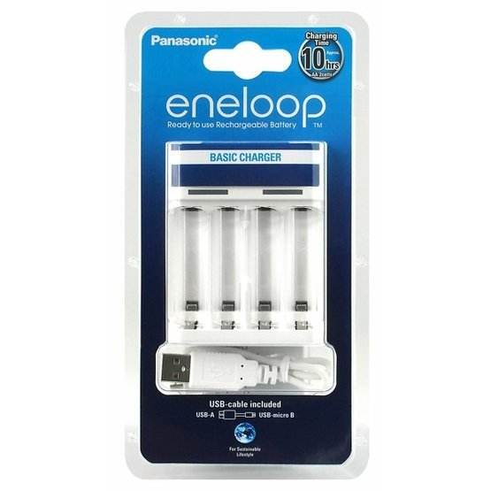 PANASONIC Eneloop, BQ-CC61, USB Nabíjačka batérií AASAN022