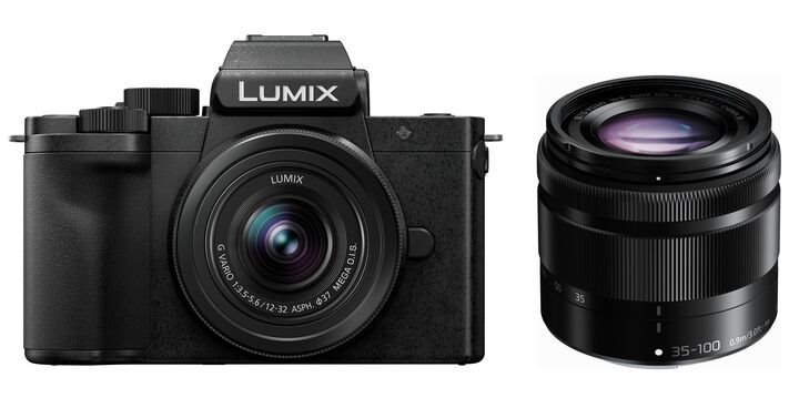 Panasonic Lumix DC-G100D + Lumix G Vario 12-32mm + 45-150mm DC-G100DWEGK