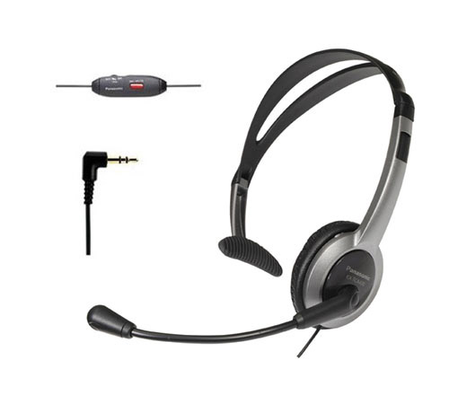 Panasonic náhlavná súprava k telefónom s konektorom 2,5 mm RP-TCA430E-S