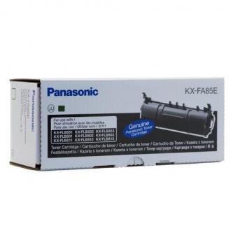 Panasonic originál toner KX-FA85E, black, 5000str., Panasonic KX-FL813, 833, 853, 803, EX