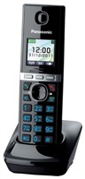 Panasonic - Prídavné slúchadlo s nabíjačkou pre bezdrôtové DECT telefóny KX-TGA806FXB
