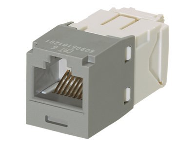 Panduit MINI-COM TX6 Plus - Modul - mezinárodní šedá - 1 port CJ688TGIG