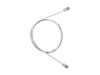 Panduit NetKey - Patch kabel - RJ-45 (M) do RJ-45 (M) - 3 m - UTP - CAT 5e - krémová NK5EPC3MY