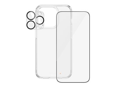 PanzerGlass - 3-in-1 Pack - screen / lens / back protector kit pre Apple iPhone 15 Pro B1173+2810
