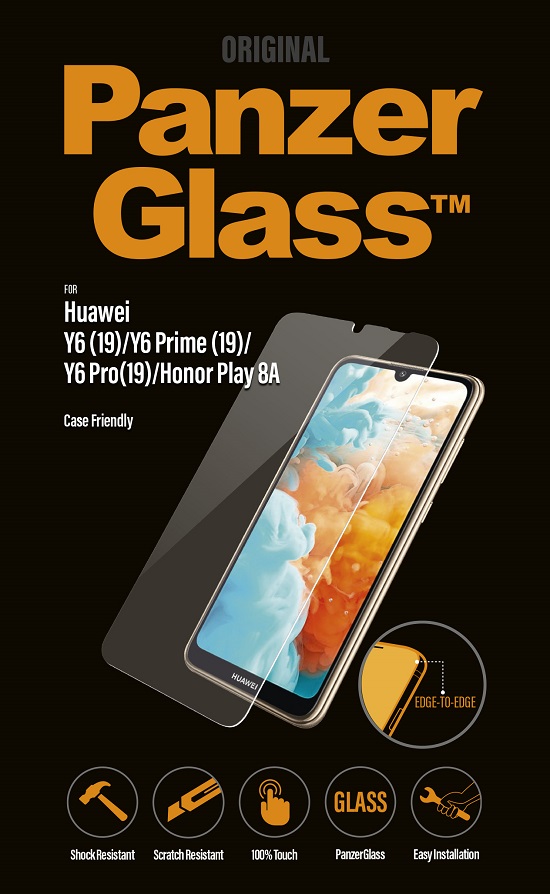 PanzerGlass Case Friendly - Ochrana obrazovky - pro Huawei Y6 2019 5344