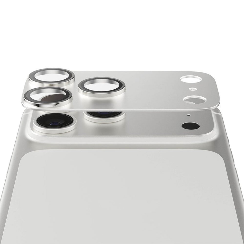 PanzerGlass Fender Camera Protection pre iPhone 17 Pro - Silver PG59749