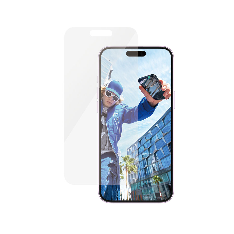 PanzerGlass ochranné sklo UWF Classic Fit pre iPhone 16 Plus/15 Plus - Clear 2875