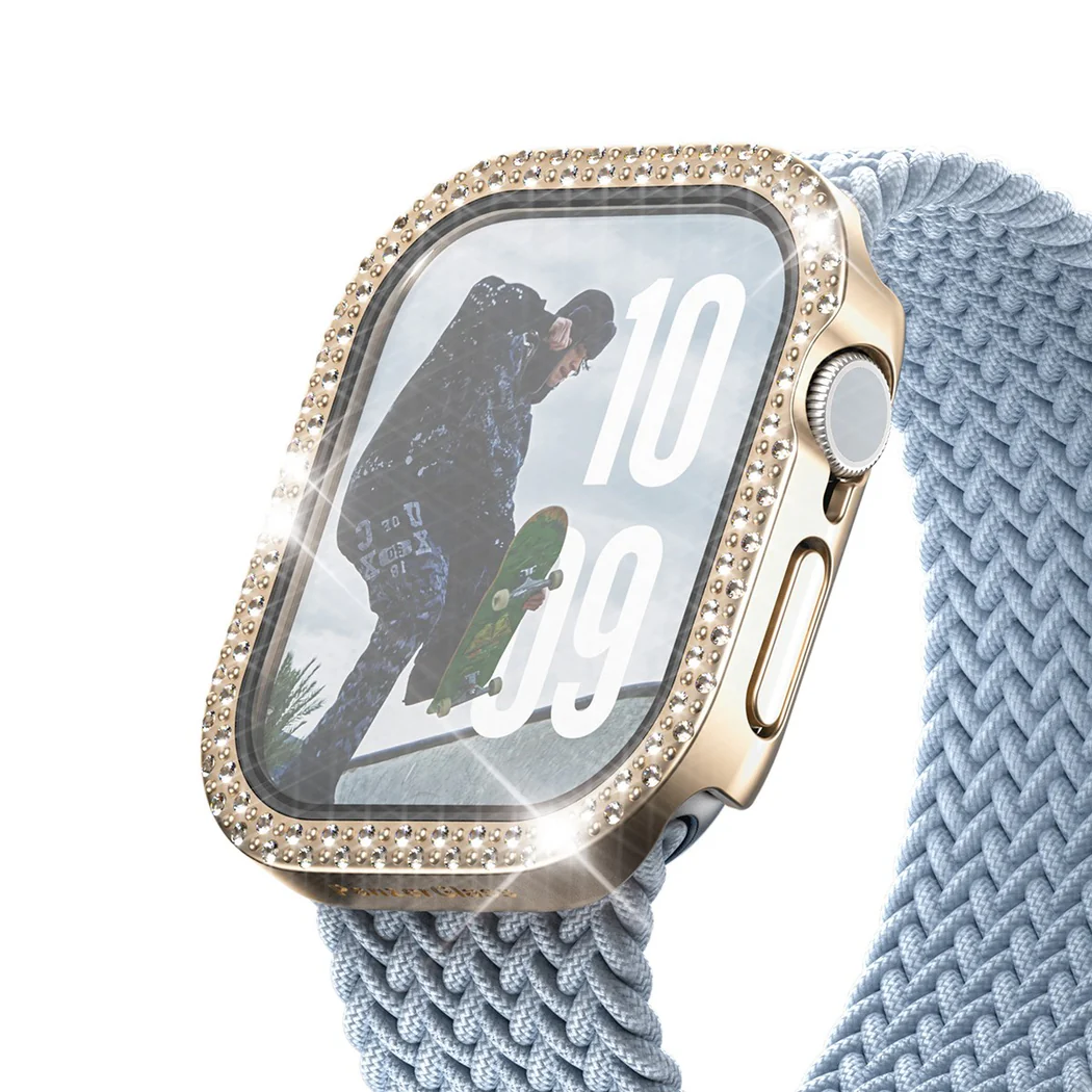 PanzerGlass ochranné sko Disco pre Apple Watch 10/11 42mm - Bing Gold PG88079