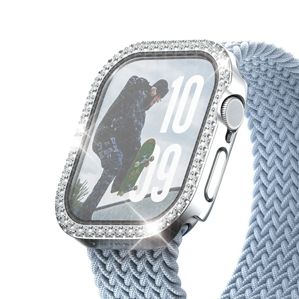 PanzerGlass ochranné sko Disco pre Apple Watch 10/11 42mm - Bing Silver PG71397