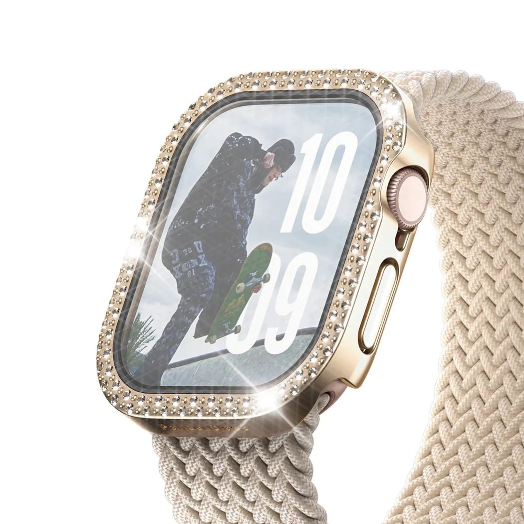 PanzerGlass ochranné sko Disco pre Apple Watch 10/11 46mm - Bing Gold PG66419