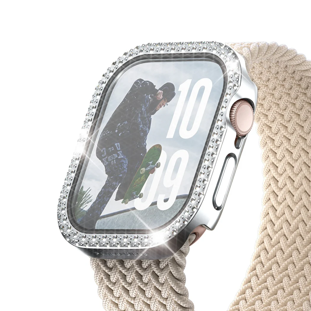 PanzerGlass ochranné sko Disco pre Apple Watch 10/11 46mm - Bing Silver PG65538