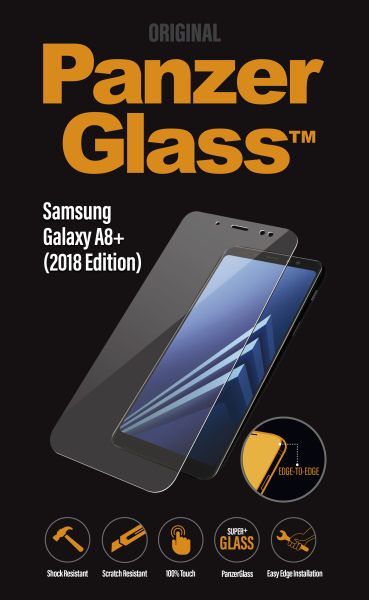 PanzerGlass Original - Ochrana obrazovky - pro Samsung Galaxy A8+ (2018) 7140