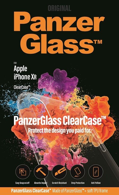 PanzerGlass - Puzdro ClearCase pre iPhone XR, transparentná 5711724001901
