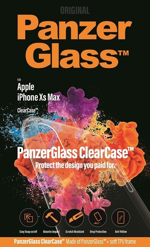 PanzerGlass - Puzdro ClearCase pre iPhone XS Max, transparentná 5711724001918