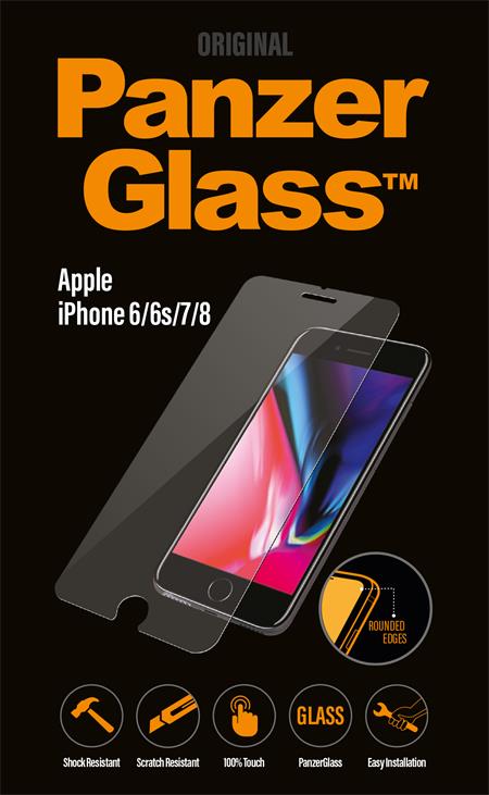 PanzerGlass - Tvrdené sklo pre iPhone 8/7/6S/6, číra W2003