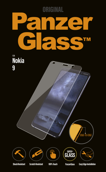 PanzerGlass - Tvrdené sklo pre Nokia 9, číra 5711724067716