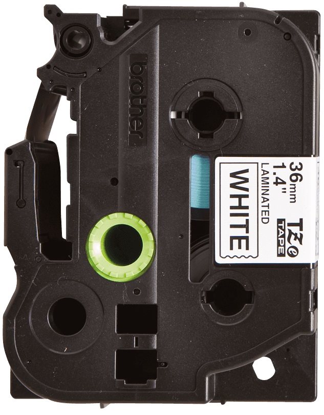 páska BROTHER TZ261 čierne písmo, biela páska Tape (36mm) CIV TZE261CIV