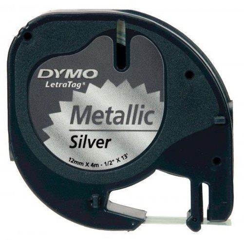 páska DYMO 59429 LetraTag Silver Metallic Tape (12mm) S0721750/730/710