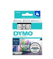 Páska pro DYMO S0720930,Black/White,24mm*7m K80013W4
