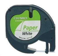 Páska pro DYMO S0721510,Black/White,2*12mm*4m K80006W4