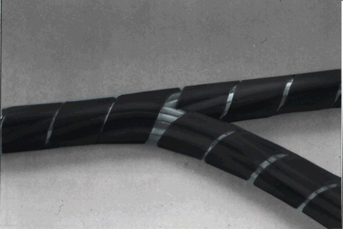 Páska spirálová k organizaci kabeláže 15-100mm 10m ČERNÁ SWB KS-19BLACK