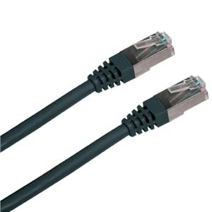 Patch cord FTP cat5e 5M černý
