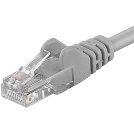 Patch kabel UTP RJ45-RJ45 level CAT6, 50m, šedá sp6utp500