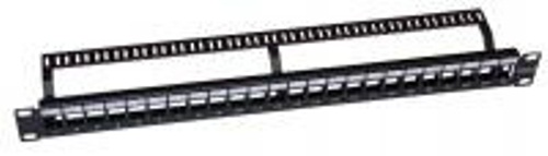 Patch panel LEXI-Net modulární neosazený 24pozic, 1U 505021