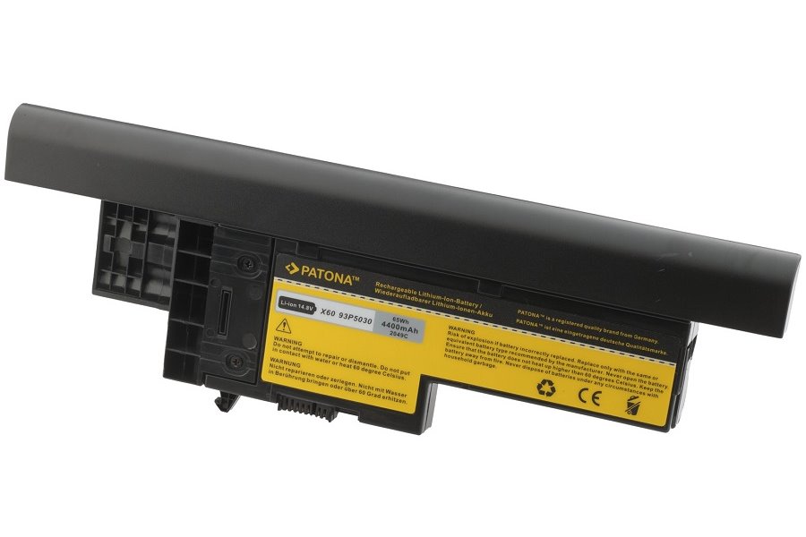 PATONA Aku IBM THINKPAD X60 4400mAh Li-Ion 14,4V PT2049