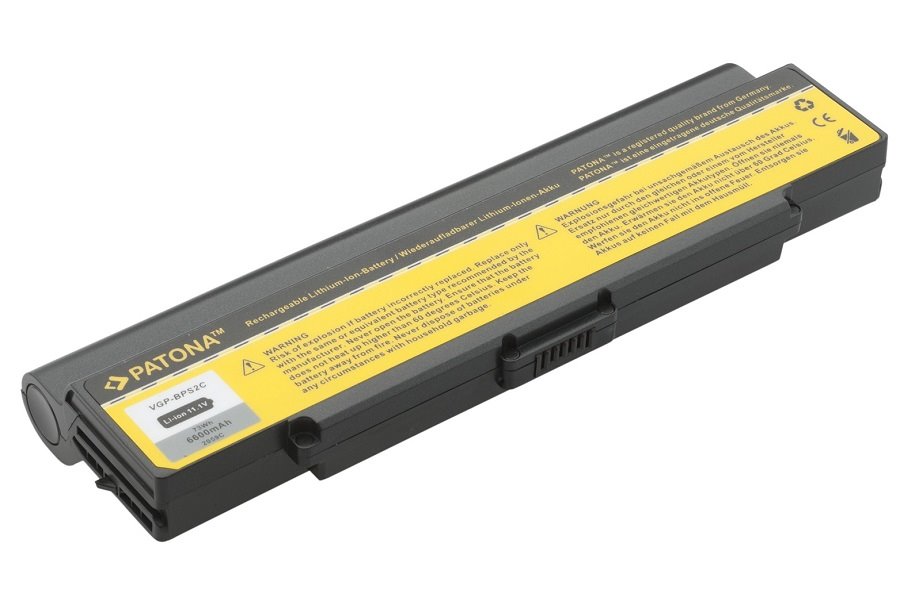 PATONA Aku SONY VAIO VGN-S50B 6600mAh Li-Ion 11,1V PT2059