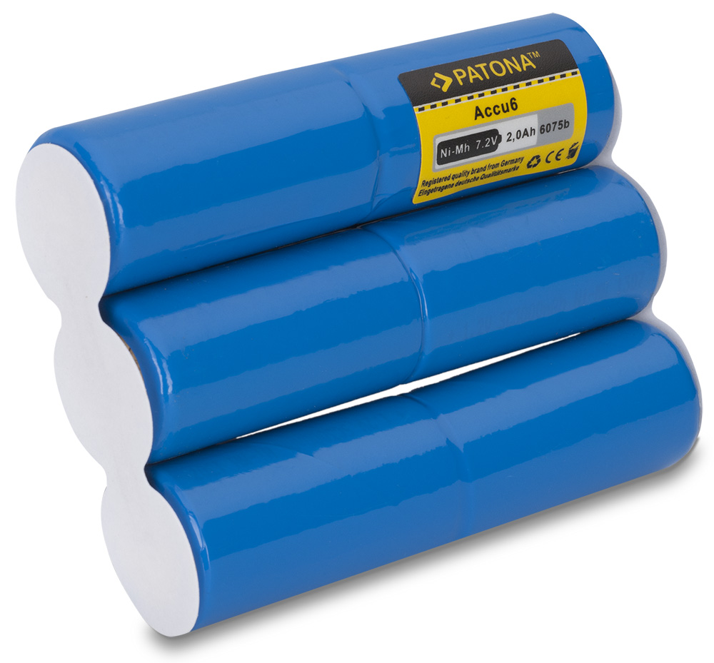 PATONA baterie pro Aku Gardena 7,2V 2000mAh Ni-Mh PT6075