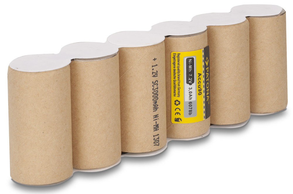 PATONA baterie pro Aku Gardena 7,2V 3000mAh Ni-Mh PT6078