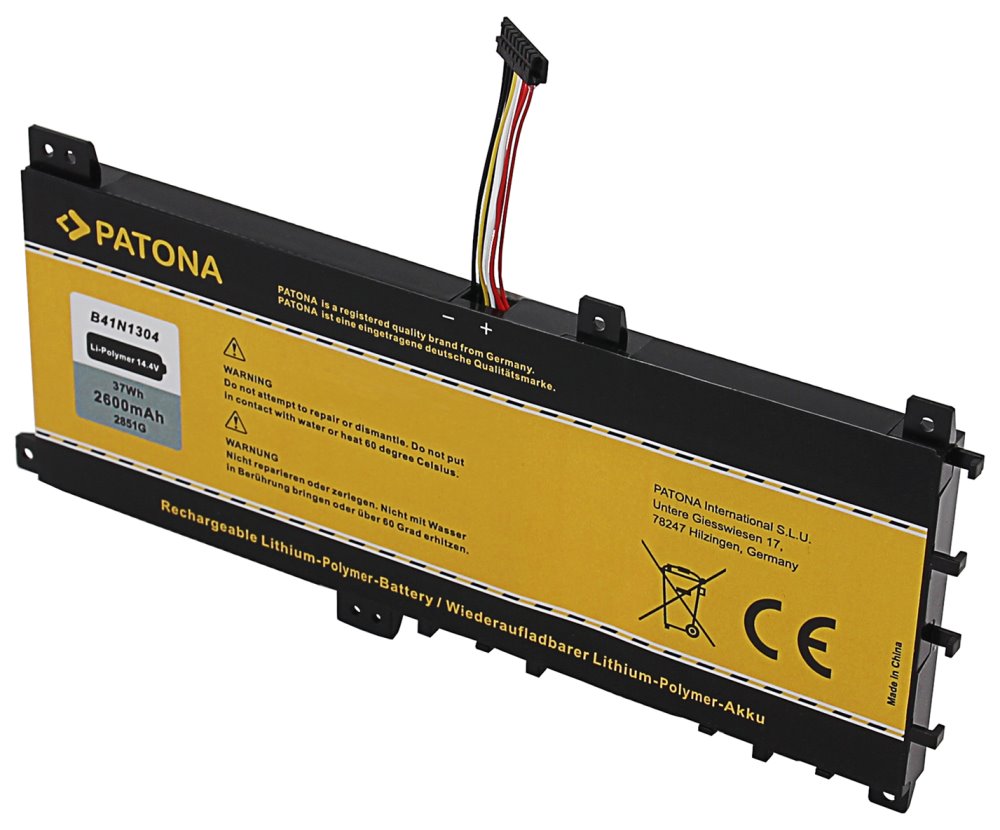 PATONA baterie pro ASUS VivoBook V451L 2600mAh Li-Pol 14,4V B41N1304 PT2851